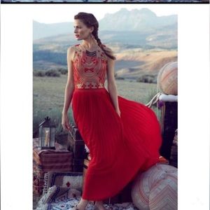 Anthropologie Rina Dhaka Dress